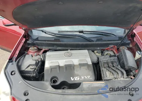 2010 Cadillac Srx Luxury Collection z USA, uszkodzony, nr VIN 3GYFNDEY8AS535681